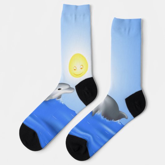 Chaussette Bébé Dauphin (Gauche)