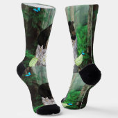 Chaussette Bébé Ours Brun, Chaussettes d'équipage (Angulaire)