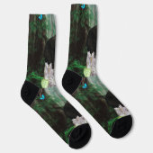 Chaussette Bébé Ours Brun, Chaussettes d'équipage (Droite)