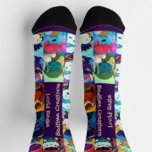 Chaussette Bedtime Creations Lucid Realm Crew Socks (Haut)
