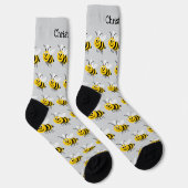 Chaussette Bee Design Personalised (Droite)