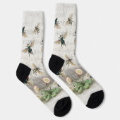 Chaussette Bee Honey Travailleur Queen Bees Antique (Droite)