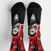 Chaussette Beetlejus | Delia Deetz (Haut)