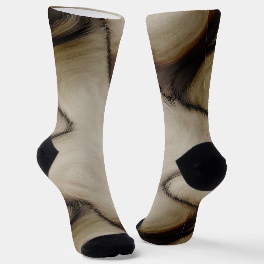 Chaussette Belle abstraction laisse une impression durable (Angulaire)