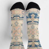 Chaussette Belle antiquité orientale Kilim Rug (Haut)