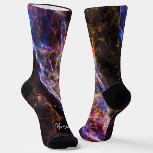 Chaussette Belle Nebula Voile