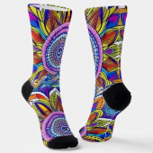 Chaussette Belles Chaussettes Mandala (Angulaire)
