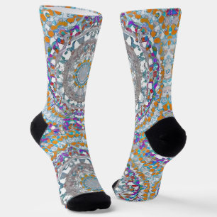 Chaussette Belles Chaussettes Mandala violettes