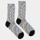 Chaussette Belles Chaussettes Mandala violettes (Droite)