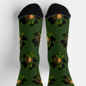 Chaussette Benjamin Franklin Clover Saint-Patrick (Haut)