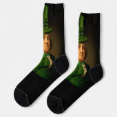 Chaussette Benjamin Franklin Clover Saint-Patrick (Gauche)