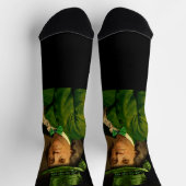 Chaussette Benjamin Franklin Clover Saint-Patrick (Haut)