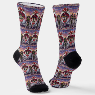Chaussette Berger Australien de la Saint-Valentin 