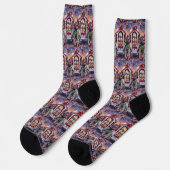 Chaussette Bichon Frise Saint-Valentin (Gauche)
