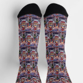 Chaussette Bichon Frise Saint-Valentin (Haut)