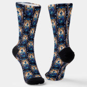 Chaussette Bijoux Galaxy Zodiac Gemini (Angulaire)