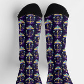 Chaussette Bijoux Galaxy Zodiac Libra (Haut)