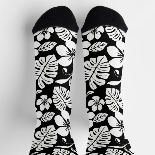 CHAUSSETTE BIKINI ROSE (NOIR) (Haut)