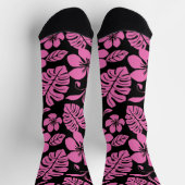 CHAUSSETTE BIKINI ROSE (NOIR/ROSE) (Haut)