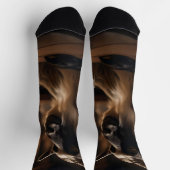 Chaussette Billy the Kid : Une chèvre entre dans un bar, (Haut)