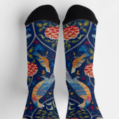 Chaussette Bird and Floral Pattern, William Morris (Haut)