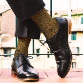 Chaussette Bitcoin Motif Crypto argent Cool or Geek de luxe