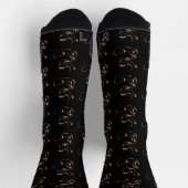 Chaussette Black And Gold Coffee Love (Haut)