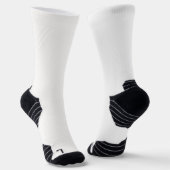Chaussette Black Monogram White Socks (Angulaire)
