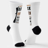 Chaussette Black Queen La Pièce La Plus Puissante Dans Le Jeu (Angulaire)