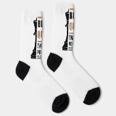 Chaussette Black Queen La Pièce La Plus Puissante Dans Le Jeu (Droite)