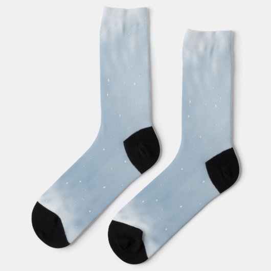 Chaussette Bleu brimmer et parties scintillant (Gauche)