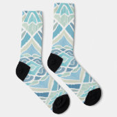 Chaussette Bleu côtier/plage/nautique (Droite)