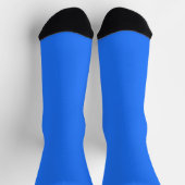 Chaussette Bleu (Crayola) (couleur solide) (Haut)