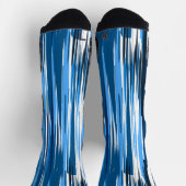 Chaussette Bleu et blanc (Haut)