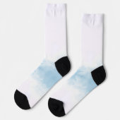 Chaussette Bleu et bleu clair (Gauche)
