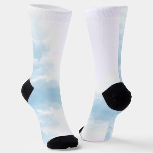 Chaussette Bleu et bleu clair (Angulaire)