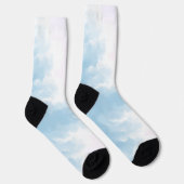 Chaussette Bleu et bleu clair (Droite)
