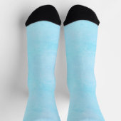 Chaussette Bleu et bleu clair (Haut)