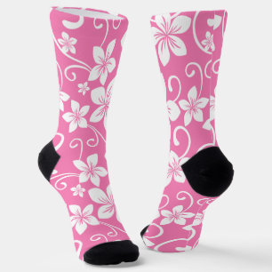CHAUSSETTE BLEU HAWAII (ROSE DE BUBBLEGUM)