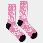 CHAUSSETTE BLEU HAWAII (ROSE DE BUBBLEGUM) (Droite)