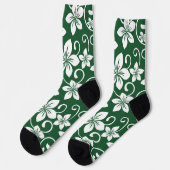 CHAUSSETTE BLEU HAWAII (VERT FORESTIER) (Gauche)