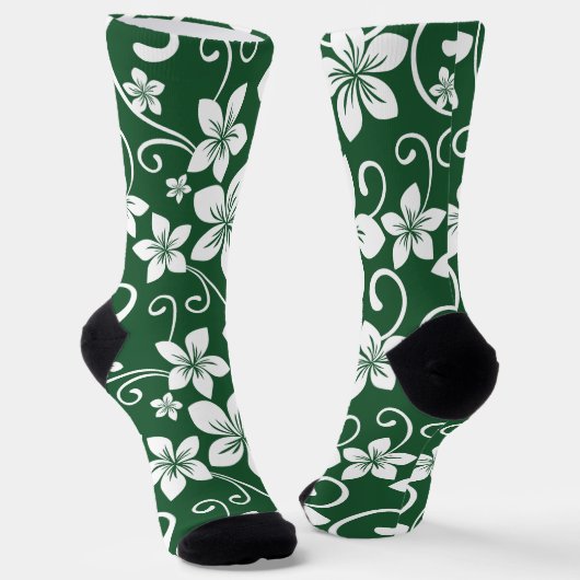 CHAUSSETTE BLEU HAWAII (VERT FORESTIER) (Angulaire)