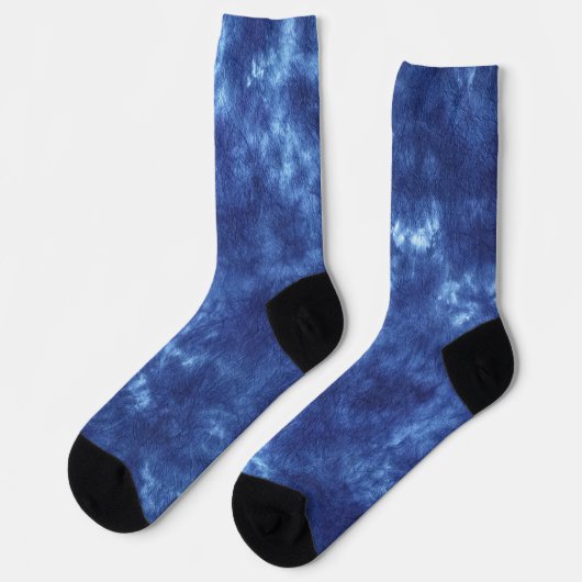 Chaussette Bleu indigo japonais (Gauche)