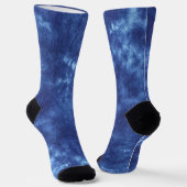 Chaussette Bleu indigo japonais (Angulaire)