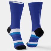 Chaussette Bleu Schtroumpper Secret Stripes Wild (Angulaire)