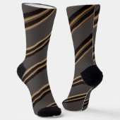 Chaussette Blinky the Bat Hiding Stripe pattern Socks (Angulaire)