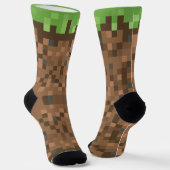 Chaussette Bloc Chaussettes Pixel Pixel - Nom personnalisé (Angulaire)