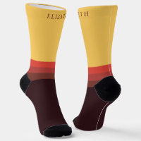 Bloc de couleur noir marron jaune personnalisé