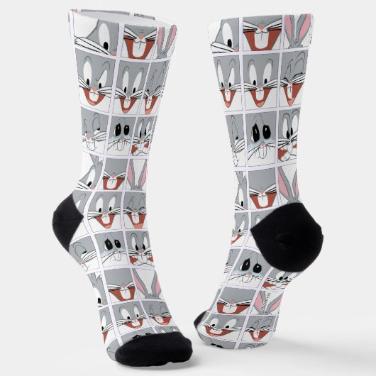 Chaussette Blocs d'expression BUGS BUNNY™ (Angulaire)