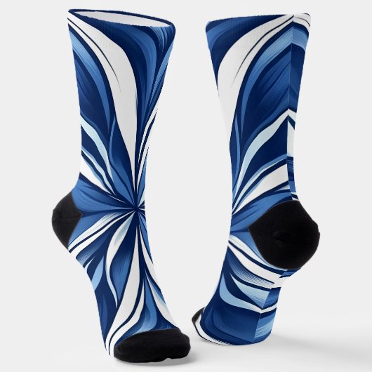 Chaussette Blue Bliss Organic Floral (Angulaire)